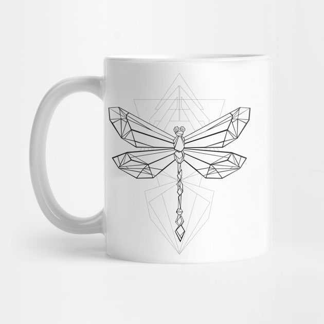 Polygonal Dragonfly by Blackmoon9